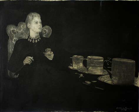 Galerie.Z: Bruno Wildbach - S.E.X.X, graphit/color/molino/paper, 55 x 68,5 cm, 2008