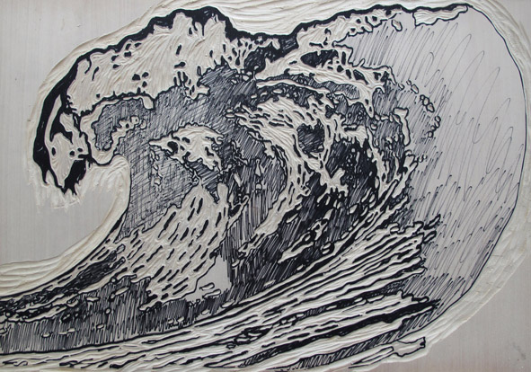 Hans Weigand | Holzschnitt 3 | 2012