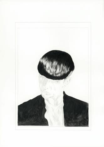 David Elias Schilling | Killian | 2010 | 42x29,8 cm | Acryl und Bleistift auf Papier 