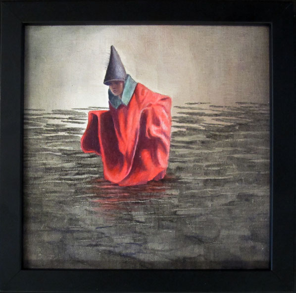 Bernhard Buhmann | Buh! | 2011 | Öl auf Karton | 20 x 20 cm