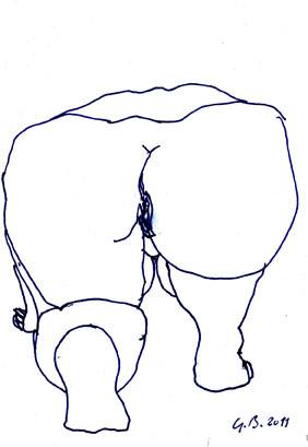 Gottfried Bechtold | o.T. | 2011 | 15 x 10 cm