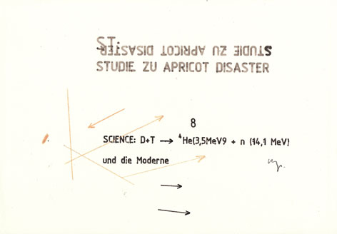 Galerie.Z: Norbert Pümpel, 2009-05-31, Studie zu Apricot Disaster